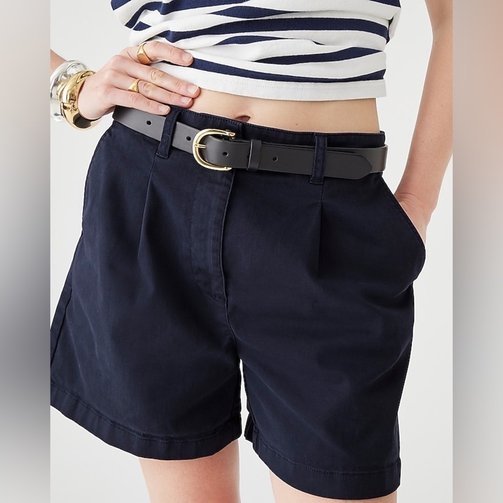 J Crew Pleated capeside chino short BQ799